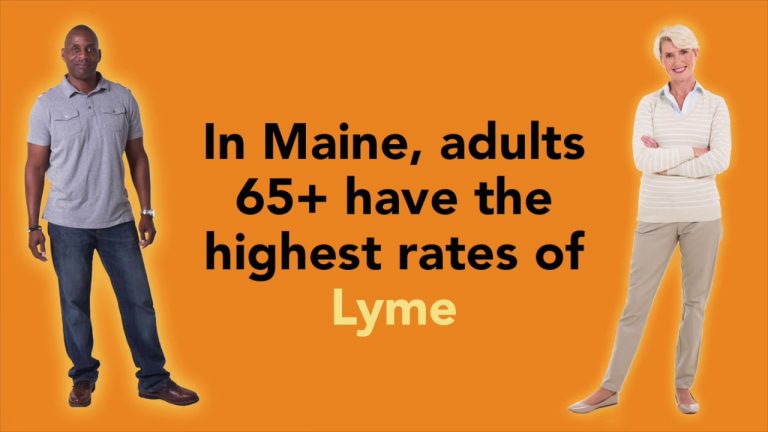 In Maine, Adults Over 65 have Highest Level of Lyme Disease